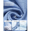 image:imageCOOFANDY Mens Button Down Shirt Long Sleeve Casual Untucked Shirts Textured Summer Beach ShirtsLight Blue