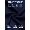 image:imageCOOFANDY Mens Casual Blazer Lightweight Sport Coat Linen Blazer Suit Jacket  2 Button Mens Blazer Smooth and Comfortable Structured feel Natural textureBreathable and Lightweight for All Year WearNavy Blue