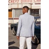 image:imageCOOFANDY Mens Casual Blazer Lightweight Sport Coat Linen Blazer Suit Jacket  2 Button Mens Blazer Smooth and Comfortable Structured feel Natural textureBreathable and Lightweight for All Year WearGrey