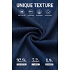 image:imageCOOFANDY Mens Casual Blazer Lightweight Sport Coat Linen Blazer Suit Jacket  2 Button Mens Blazer Smooth and Comfortable Structured feel Natural textureBreathable and Lightweight for All Year WearDark Blue