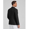 image:imageCOOFANDY Mens Casual Knit Blazer One Button Lightweight Sport Coats Business Suit JacketBlack