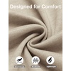 image:imageCOOFANDY Mens Casual Knit Blazer One Button Lightweight Sport Coats Business Suit JacketLight Khaki
