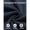 image:imageCOOFANDY Mens Casual Knit Blazer One Button Lightweight Sport Coats Business Suit JacketNavy Blue