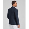 image:imageCOOFANDY Mens Casual Knit Blazer One Button Lightweight Sport Coats Business Suit JacketNavy Blue