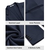 image:imageCOOFANDY Mens Casual Knit Blazer Two Button Lightweight Sport Coats Suit Jacket02navy Blue