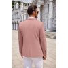 image:imageCOOFANDY Mens Casual Knit Blazer Two Button Lightweight Sport Coats Suit JacketPink