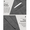 image:imageCOOFANDY Mens Blazer Casual Sport Coats Slim Fit Lightweight Sports Jacket  One Button Suit JacketLinen BlazerPlaid Blazer Shoulder PadsGrey