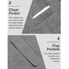 image:imageCOOFANDY Mens Blazer Casual Sport Coats Slim Fit Lightweight Sports Jacket  One Button Suit JacketLinen BlazerPlaid Blazer Shoulder PadsLinen Gray