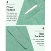 image:imageCOOFANDY Mens Blazer Casual Sport Coats Slim Fit Lightweight Sports Jacket  One Button Suit JacketLinen BlazerPlaid Blazer Shoulder PadsMint Green