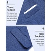 image:imageCOOFANDY Mens Blazer Casual Sport Coats Slim Fit Lightweight Sports Jacket  One Button Suit JacketLinen BlazerPlaid Blazer Shoulder PadsRoyal Blue