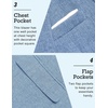 image:imageCOOFANDY Mens Blazer Casual Sport Coats Slim Fit Lightweight Sports Jacket  One Button Suit JacketLinen BlazerPlaid Blazer Shoulder PadsSky Blue