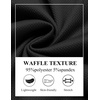 image:imageCOOFANDY Mens Casual Blazer Slim Fit Two Button Knit Sport Coat  Lightweight BlazerNotch LapelSuit JacketBusiness Casual Wedding Travel PartyBlack