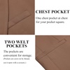 image:imageCOOFANDY Mens Casual Blazer Slim Fit Two Button Knit Sport Coat  Lightweight BlazerNotch LapelSuit JacketBusiness Casual Wedding Travel PartyBrown