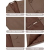 image:imageCOOFANDY Mens Casual Linen Blazer Jacket Lightweight Sport Coats Two Button Suit JacketsBrown