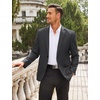 image:imageCOOFANDY Mens Sport Coat Casual Blazer One Button Business Suit Jacket  Regular Fit Sports Coat Lightweight Blazers Notch Lapel Solid Color Wedding Prom Party Dress Casual Daily BusinessDark Grey