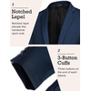 image:imageCOOFANDY Mens Sport Coat Casual Blazer One Button Business Suit Jacket  Regular Fit Sports Coat Lightweight Blazers Notch Lapel Solid Color Wedding Prom Party Dress Casual Daily BusinessBlue