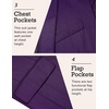 image:imageCOOFANDY Mens Sport Coat Casual Blazer One Button Business Suit Jacket  Regular Fit Sports Coat Lightweight Blazers Notch Lapel Solid Color Wedding Prom Party Dress Casual Daily BusinessPurple