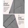 image:imageCOOFANDY Mens Sport Coat Casual Blazer One Button Business Suit Jacket  Regular Fit Sports Coat Lightweight Blazers Notch Lapel Solid Color Wedding Prom Party Dress Casual Daily BusinessLight Grey