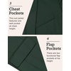 image:imageCOOFANDY Mens Sport Coat Casual Blazer One Button Business Suit Jacket  Regular Fit Sports Coat Lightweight Blazers Notch Lapel Solid Color Wedding Prom Party Dress Casual Daily BusinessGreen