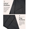 image:imageCOOFANDY Mens Sport Coat Casual Blazer One Button Business Suit Jacket  Regular Fit Sports Coat Lightweight Blazers Notch Lapel Solid Color Wedding Prom Party Dress Casual Daily BusinessDark Grey