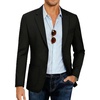 image:imageCOOFANDY Mens Blazer Casual Slim Fit Sport Coats Linen Texture Sport Jacket  Ligtweight Blazers Two Button Suit Jacket All Seaon Ideal for Casual Daily Wear Business Wedding GraduationBlack