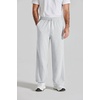 image:imageCOOFANDY Baggy Sweatpants Men Wide Leg Cotton Joggers for Men with Pockets  2 in 1 Design Ankle Drawcord Cotton Blend Wide Leg 3 Deep Pockets Drawstring Waist Y2K Loungewear Gym WorkoutWhite Heather