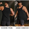 image:imageCOOFANDY Mens Cotton Tank Tops Workout Summer Sleeveless Muscle Gym Shirts Athletic Beach Tee Shirt PackBlack