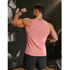 image:imageCOOFANDY Mens Cotton Tank Tops Workout Summer Sleeveless Muscle Gym Shirts Athletic Beach Tee Shirt PackPink