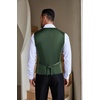 image:imageCOOFANDY Men Casual Suit Vest Formal Dress Vest Slim Fit Waistcoat Business WeddingArmy Green