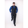 image:imageCOOFANDY Men Casual Suit Vest Formal Dress Vest Slim Fit Waistcoat Business WeddingBlack