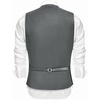 image:imageCOOFANDY Men Casual Suit Vest Formal Dress Vest Slim Fit Waistcoat Business WeddingLine White Grey