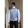 image:imageCOOFANDY Men Casual Suit Vest Formal Dress Vest Slim Fit Waistcoat Business WeddingSky Blue