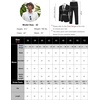 image:imageCOOFANDY Mens 2 Piece Suits Slim Fit Two Button Blazer Pants Set for Casual Business WeddingWhite
