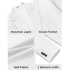 image:imageCOOFANDY Mens Blazer Casual Sport Coats Lightweight Sports Jacket  One Button Notched Lapel 4 Functional Pockets Double Back Vent Classic Fit Ideal for Weddings amp Proms amp PartiesWhite