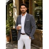 image:imageCOOFANDY Mens Blazer Casual Sport Coats Lightweight Sports Jacket  One Button Notched Lapel 4 Functional Pockets Double Back Vent Classic Fit Ideal for Weddings amp Proms amp PartiesDark Grey