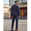 image:imageCOOFANDY Mens Suits 2 Piece Classic Fit Casual Suits Set 2 Button SuitNavy Blue