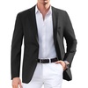 image:imageCOOFANDY Mens Sport Coat Regular Fit Lightweight Blazer Jacket Two Button  Business Casual OutfitsCasual BlazersWedding BlazerSuit Jacketsacos para hombre de vestirBlack
