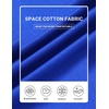image:imageCOOFANDY Mens Athletic Tracksuit 2 Piece Sweat Suits Jacket and Pants SetBlue