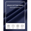 image:imageCOOFANDY Mens Athletic Tracksuit 2 Piece Sweat Suits Jacket and Pants SetNavy Blue