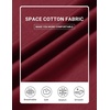 image:imageCOOFANDY Mens Athletic Tracksuit 2 Piece Sweat Suits Jacket and Pants SetWine Red