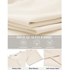 image:imageCOOFANDY Mens Henley Shirts Short Sleeve Texture Casual Button Tee ShirtsBeige