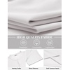 image:imageCOOFANDY Mens Henley Shirts Short Sleeve Texture Casual Button Tee ShirtsWhite