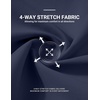 image:imageCOOFANDY Mens Golf Pants ClassicFit 303234 Work Dress TrousersNavy Blue