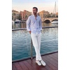 image:imageCOOFANDY Mens Golf Pants ClassicFit 303234 Work Dress TrousersWhite