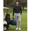 image:imageCOOFANDY Mens Polo Shirts Long Sleeve UPF 50 Moisture Wicking Golf ShirtBlack