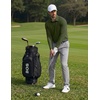 image:imageCOOFANDY Mens Polo Shirts Long Sleeve UPF 50 Moisture Wicking Golf ShirtOlive Green