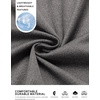 image:imageCOOFANDY Mens Quarter Zip Pullover Golf Shirts Mock Neck Casual SweatshirtDark Grey