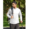 image:imageCOOFANDY Mens Thermal Fleece Shirt Mock Turtle Neck Base Layer Long Sleeve Athletic Warm Undershirt02 Bleached