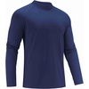 image:imageCOOFANDY Mens Thermal Fleece Shirt Mock Turtle Neck Base Layer Long Sleeve Athletic Warm Undershirt04 Navy Blue