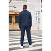 image:imageCOOFANDY Mens Tracksuit 2 Piece Quarter Zip Sweatsuit Workout Jogging SetNavy Blue
